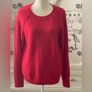 Sonoma red pullover sweater